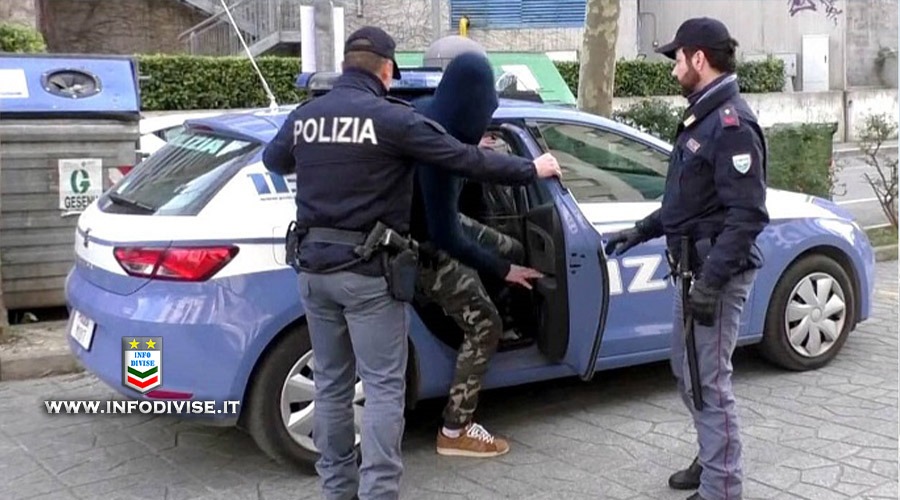Polizia arresto roma