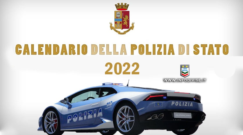 Polizia di stato Calendario 2022