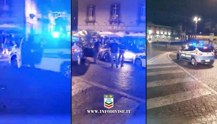Forze di polizia Sparatoria Napoli