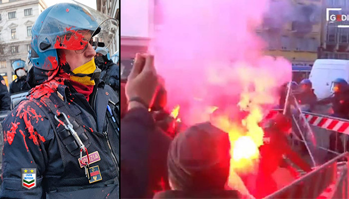 Polemica sugli scontri con gli studenti di Milano e Torino da parte di Enrico Letta. Griesi, Fsp: “Non siamo omini del tiro a segno”.