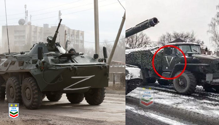 Cosa significano la Z e la V sui veicoli militari di Mosca arrivati in Ucraina?