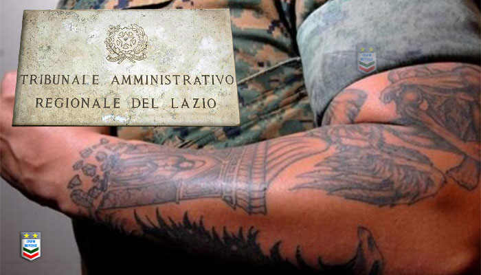 Tatuaggi e concorsi militari
