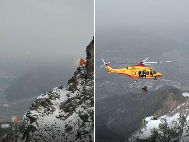 Un jet militare è caduto sul monte Legnone a Lecco: l’incendio in volo, poi lo schianto. Morto uno dei due piloti