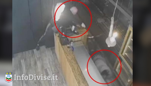 Pescara, uomo spara al cameriere di un ristobar per aver atteso troppo il pranzo – Video shock