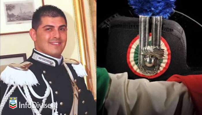 Lutto nell’Arma dei Carabinieri per la morte di Emanuele Del Nunzio, appuntato scelto di soli  39 anni