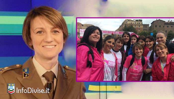 Il Maggiore dell’Esercito Italiano Giulia Cornacchione: “La mia battaglia contro il tumore al seno”