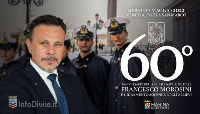 Marina Militare – Presidente Rizzo a cerimonia  60° anniversario della Scuola Navale Militare Morosini di Venezia