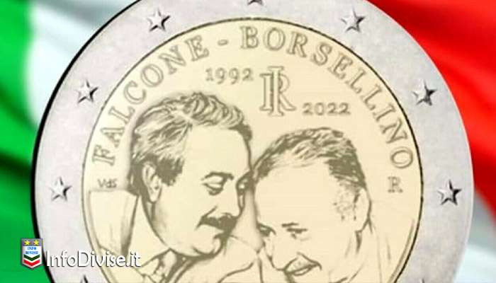I volti di Falcone e Borsellino impressi su una moneta da 2 euro – Video della realizzazione