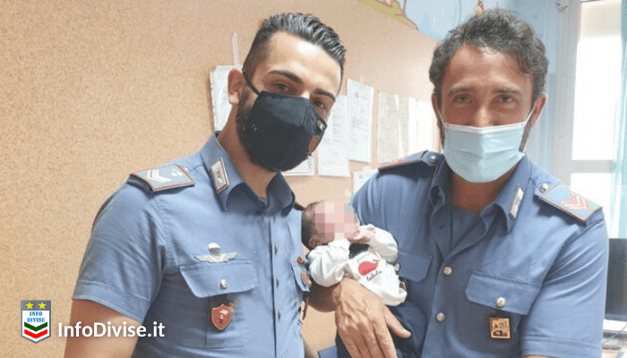 neonato carabinieri Catania