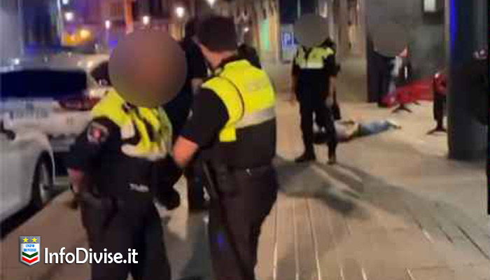 Bilbao, scontro tra un gruppo di turisti italiani e la polizia durante un controllo: “Picchiati dagli agenti”. Il video