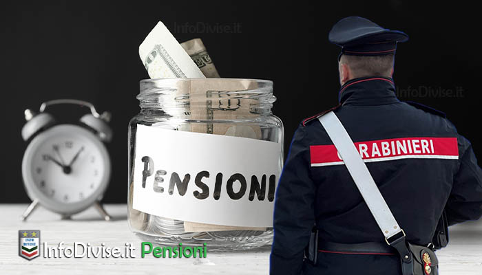 Carabinieri: l’aumento della pensione con il collocamento in ausiliaria