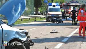 Polizia di Stato Terribile schianto in moto muore Fabio Crocetta