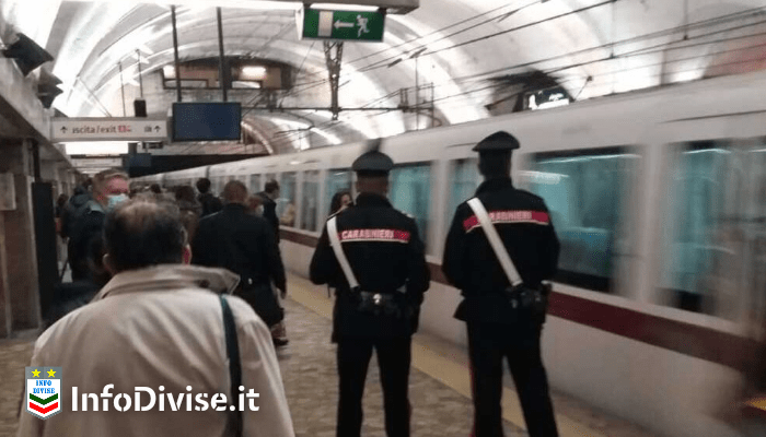 aggredisce i carabinieri e una guardia giurata