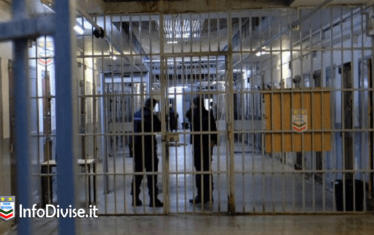 Polizia Penitenziaria Rebibbia detenuto minaccia agente