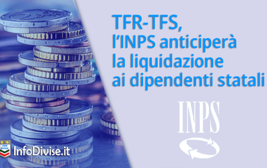 Tfr-Tfs l’Inps anticiperà la liquidazione