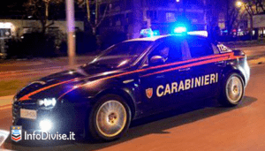 carabinieri Corsa in ospedale neonato napoli