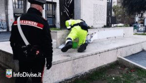 Vandalizzato il monumento al Carabiniere Salvo D'Acquisto