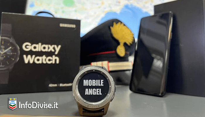 consegnato primo smartwatch anti violenza collegato con la centrale operativa del comando provinciale dei carabinieri 