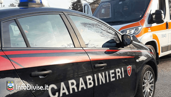 aggredisce i carabinieri