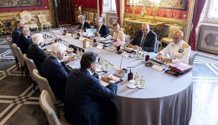 presidente Mattarella ha presieduto il Consiglio Supremo di Difesa