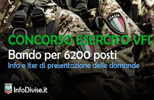 Esercito italiano concorso VFI