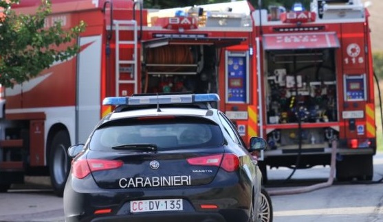 vigili del fuoco Carabinieri